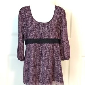 Style & Co Peplum Top